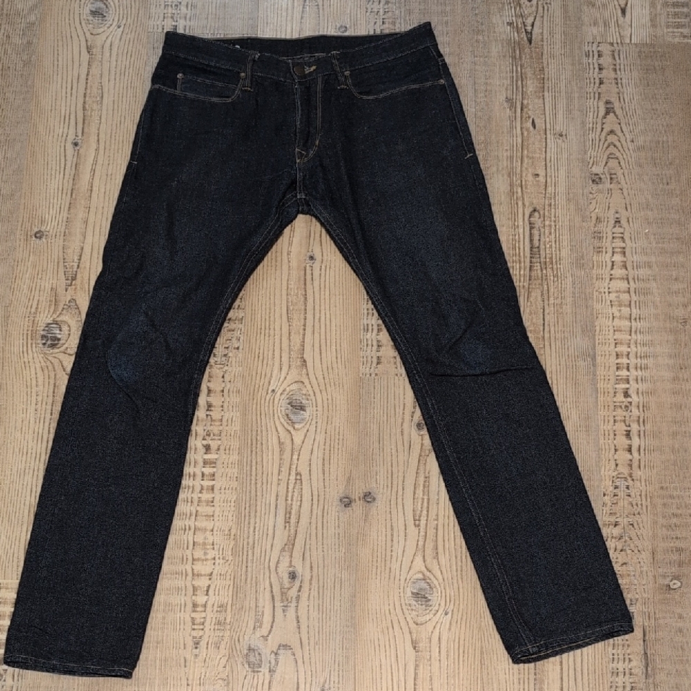 Freenote Cloth Dark Wash Japanese Selvedge Jeans Made in USA 32x32 Slim Fit